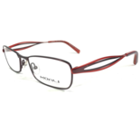 Morel Brille Rahmen KOALI 7124K PR043 Brown Rot Rechteckig 51-16-135 - £44.79 GBP