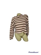 Lush Cropped Pullover Hoodie Sweater Orchid Brown NWOT SMALL - $14.84
