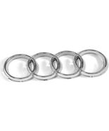 Chrome Audi Rings Front Grill Emblem 273mm 4D0853605 - $23.93