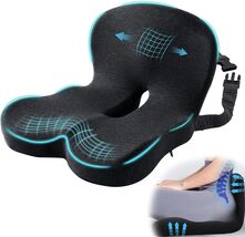 Non-Slip Memory Foam Cushion with Adjustable Straps - Perfect for Long D... - $82.12