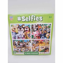 Puzzle - #Selfies - Animals 4 Pack Puzzle - $13.45