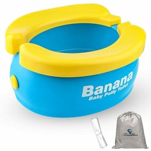 Travel Potty, Tinabless Portable Folding Reusable Banana Travel Toilet Potty Tra - £16.50 GBP
