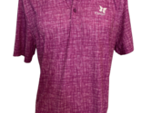 Kapalua Troon Golf Cutter &amp; Buck Men's Golf Shirt, Purple Sz M - $34.19
