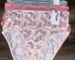 Jessica Simpson ~ Women&#39;s Brief Underwear Panties Polyester Blend 3-Pair... - $22.02