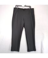 Chico's Black Straight Leg Pull-On Pants 2.5 Women's 14 36x27" Stretch C... - €23,86 EUR