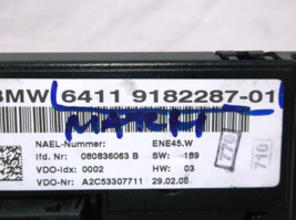 08-09-10-11-12-13  BMW 135I/128I/335I/328I/  TEMPERATURE/ CLIMATE/ CONTROLS image 3