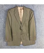 Chaps Blazer Suit Men&#39;s 46L 100% Wool Adults 2 Buttons Formal Wear Jacket - $548.16 MXN