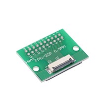uxcell FFC FPC 20 Pin 0.5mm 1mm Pitch to DIP 2.0mm PCB Converter Board C... - $13.99