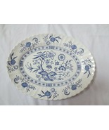 J&amp;G MEAKIN  NORDIC BLUE ONION  12&quot; serving platter - £15.98 GBP