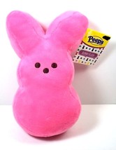 PEEPS hot pink plush Easter bunny 6 inch 2023 NWT - £7.82 GBP