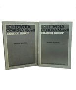 1970 Toyota Corona Mark II Chassis Group &amp; Engine Group Repair Manual LOT 2 - £28.01 GBP