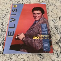 Vintage 1987 Elvis Poster Book 20 Tear Out Posters Rare - $29.21