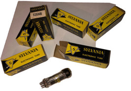 Sylvania 12BN6 Vacuum Tubes Vintage Lot Of 6 With Boxes - £12.60 GBP
