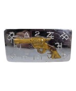 Vintage Chambers Best Co. Belt Buckle - Six Shooter Gun Pistol Western  - €24,85 EUR