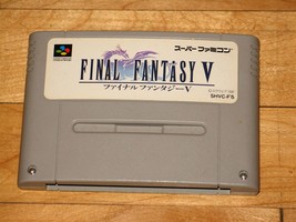 Final Fantasy V 5 Nintendo Super Famicom Japan import Squaresoft SNES FF5 FFV - £16.90 GBP