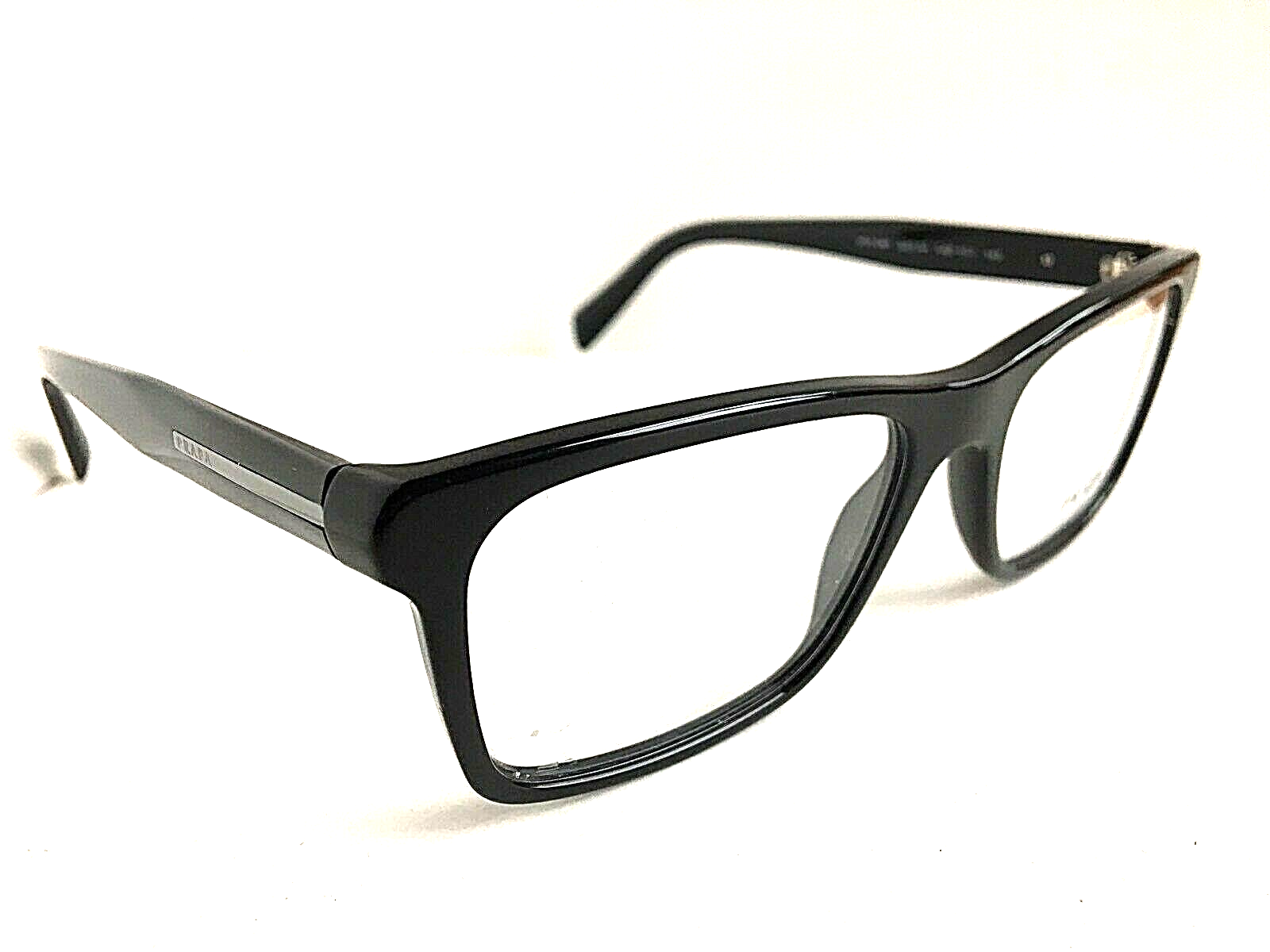 PRADA VPR 06R Black 53mm Rx-able Men&#39;s Eyeglasses Frame #8 - $189.99