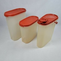 Vintage Tupperware 2 Qt Beverage Buddy Drink Red Lid Quart storage containers - £21.91 GBP