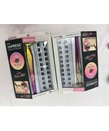Impress Press-on False Eyelash Extensions 2pk VOLUMINOUS &amp;NATURAL 20 Clu... - $332.57 MXN