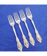 Oneida Community SILVER ARTISTRY Set 4 Dinner Fork Silverplate Flatware VTG - $49.14 CAD