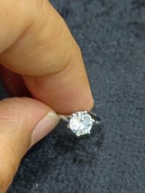 1.5ct Solitaire Simulated Diamond Engagement Ring S925 Size 7.25 - £23.34 GBP