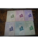 LOT NAWCC Bulletin 1981 Full Year 6 issues Attleboro Clockmakers + Much ... - $24.70