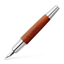 Faber-Castell F148200Faber-Castell E-Motion fountain Pen Brown M, Pear wood brow - $121.99