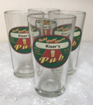 Kiser’s Pub Mid Century Beer Glasses Set of 4 - $33.75