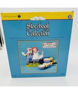 Department 56 Storybook Village Collection Ceramic Raggedy Ann &amp; Andy Te... - £58.03 GBP