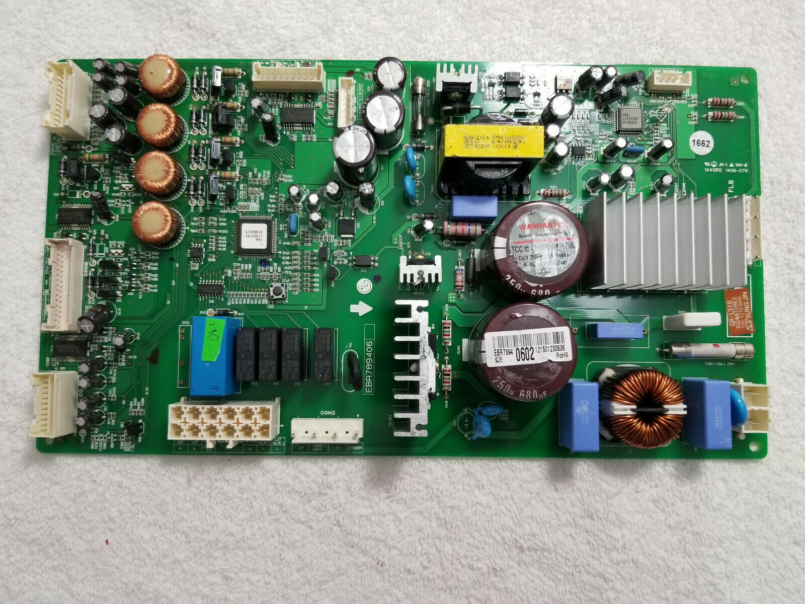 Primary image for LG Refrigerator Electronic Control Board EBR78940602