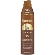 Coppertone Tanning Sunscreen Spray, SPF 15 Sunscreen, 8.3 Oz.. - $25.73