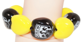 Vintage Columbus Crew Fc MLS Soccer - Multiple Kukui Nut Futbol Bracelet 2011 - £7.47 GBP