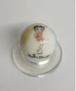 Vintage BETTY BOOP Comic Strip Character blue, white &amp; tan Glass Marble - $24.99