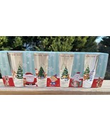 2023 Rudolph the Red Nosed Reindeer Christmas  Glasses Set of 4 Tumblers... - £52.23 GBP