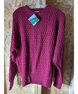 St. Johns Bay men&#39;s medium red cotton blend sweater - €17,04 EUR