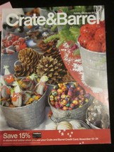 Crate&amp;Barrel Crate &amp; Barrel Catalog Look Book Holiday Gift Guide 2013 Brand New - £7.90 GBP