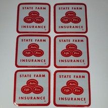 State Farm Insurance Reflective Bumper Stickers Lot Of 6 Promo Marketing... - $2.52