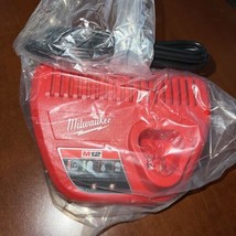 New Milwaukee M12 Lithium Ion 12 Volt Battery Charger 48-59-2401 - $22.40