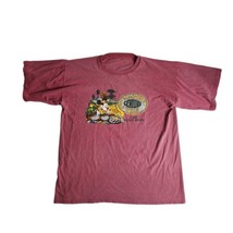 Vintage Camp Mickey Mouse Shirt Genuine Comfort Wear Pink Size XL - £31.03 GBP