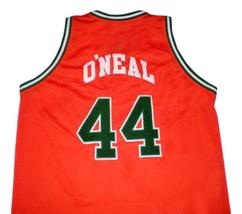 Jermaine O'Neal Eau Claire High School Basketball Jersey Sewn Orange Any Size image 5