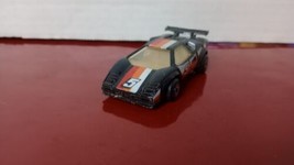 Matchbox Lamborghini Countach Black w/Red/Orange/Wh LP500S Sports Car 1:56 Scale - £5.12 GBP