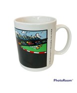 Linyi WONDERMUGS Coffee Mug Cup Hidden Images When Hot STOCK CAR RACING New - $24.74