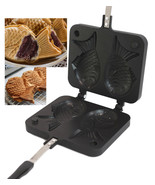 Personal Aluminum Japanese Taiyaki Fish Shaped Dessert Waffle Cake Maker... - $672.86 MXN