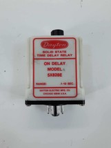 Dayton Electric 5X828E Solid State Time Delay Relay 0.1-10 Sec. Off Delay  - $31.29 CAD