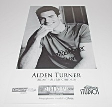 Aiden Turner Autograph Reprint Photo 9x6 All My Children 2008 Dancing with Stars - £3.90 GBP