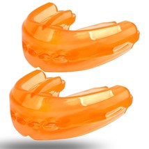 2Pcs Sport Mouth Guard Youth Adult, Mouthguard For Braces, Sports Mouthg... - £14.21 GBP