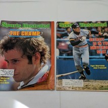 Lot Of (2) Damaged Bindings Sports Illustrated 1981 1984 Magazines - £7.94 GBP