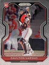 2021 Panini Prizm Daulton Varsho Rookie- RC Silver MLB Arizona Diamondbacks #238 - £3.89 GBP