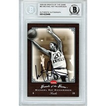 Michael Ray Richardson Auto New York Knicks 2005 Greats of the Game Signed BAS - $89.99