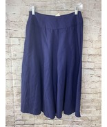 J Jill Women&#39;s Navy Blue Polyester Blend Circle Swing Flowy Skirt Size 2... - £5.95 GBP