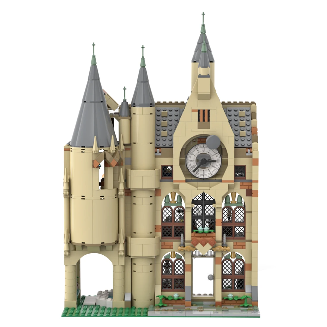 1240Pcs+ MOC-55437 Astronomy &amp; Clock Tower Mod Model Small Particle Building - £185.40 GBP